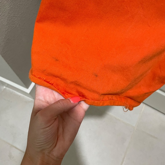 Super Flare Bright Orange Pants - Picture 4 of 4